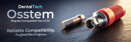 Dentaltech Osstem Regular Compatible Hex CCM Castable Abutment