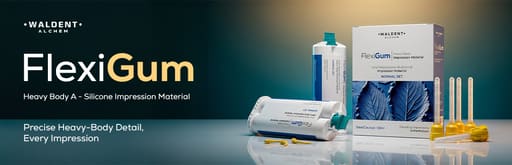 Waldent FlexiGum Heavy Body A-Silicone Impression Material