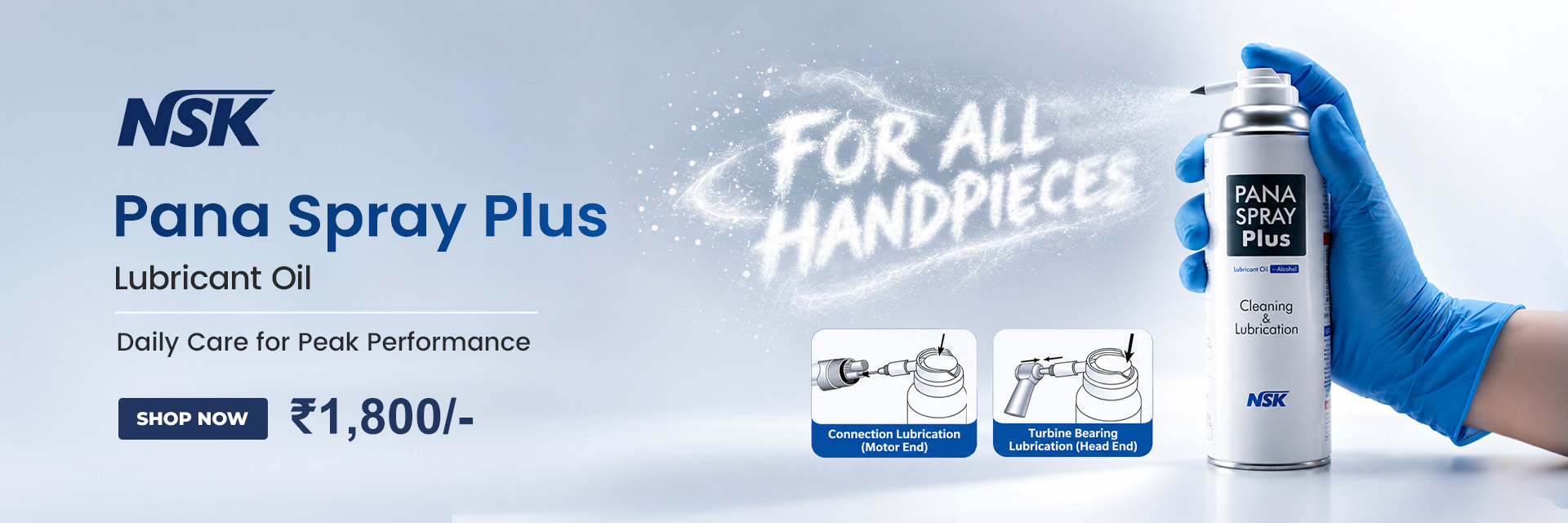 NSK Pana Spray Plus Handpiece Lubricant Spray (Z182100)