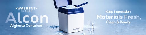 Waldent Alcon Alginate Container