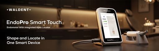 Waldent EndoPro Smart Touch Endomotor With Integrated Apex Locator