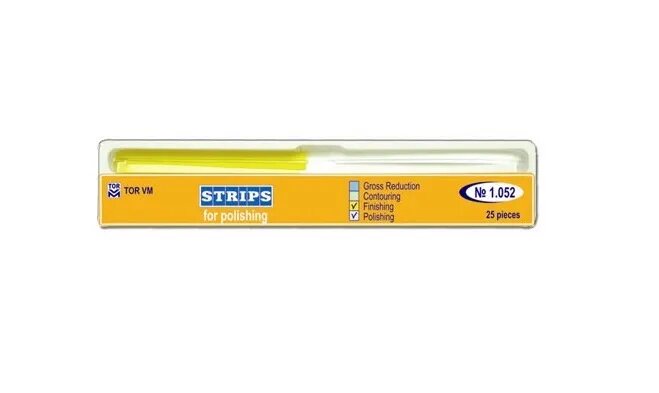 Tor Vm Polishing Strips for Polishing (fine) (25pcs) No. 1.052