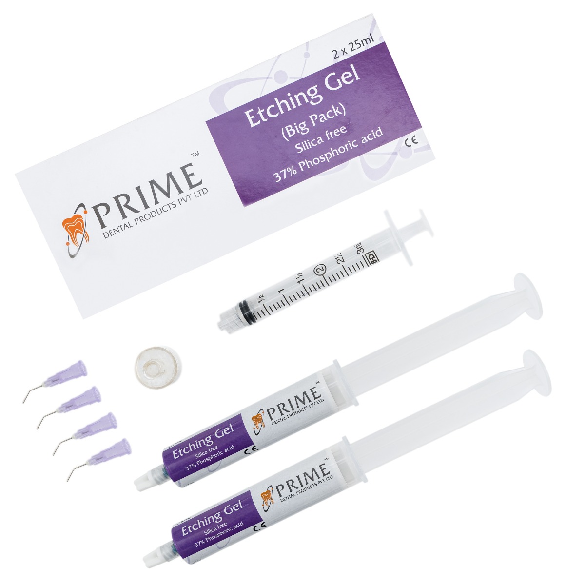 Prime Dental Restorite Etching Gel Big- 2 x 25ml