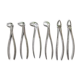 GII Tooth Extraction Forceps (Set Of 12) - 2