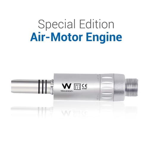 Waldent Airmotor Set With Straight And Contra Handpiece