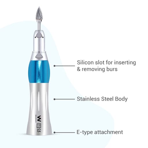 Waldent Airmotor Set With Straight And Contra Handpiece