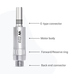 Waldent Airmotor Set With Straight And Contra Handpiece - 7