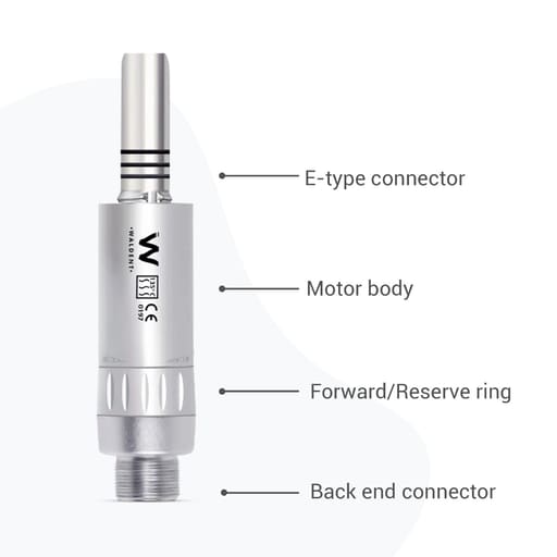 Waldent Airmotor Set With Straight And Contra Handpiece