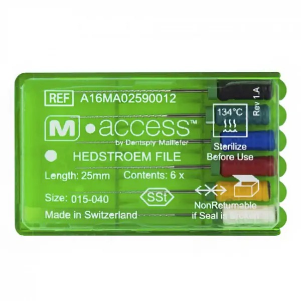 Dentsply M-Access H-Files -25mm (Hand Operated Files)