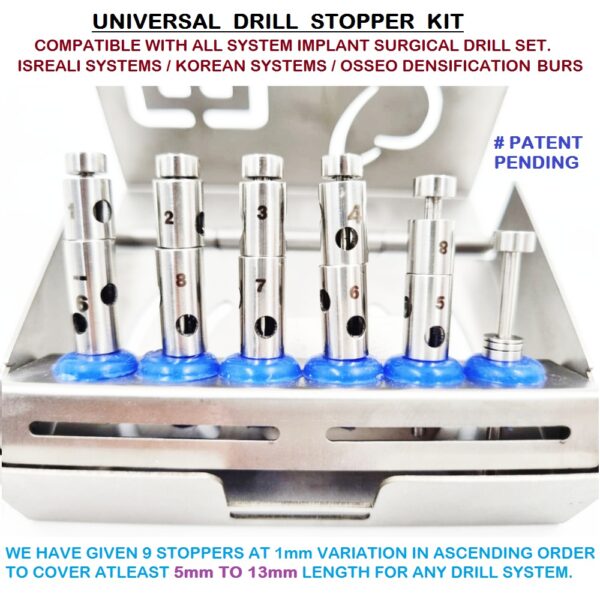Julldent Universal Drill Stopper Kit
