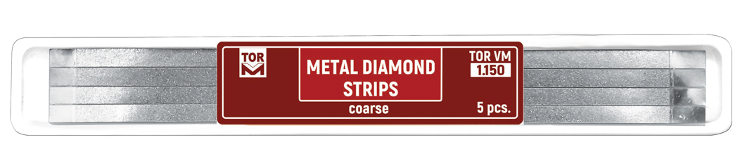 Tor Vm Metal Diamond Strips 5 pcs (Coarse) (1.150)