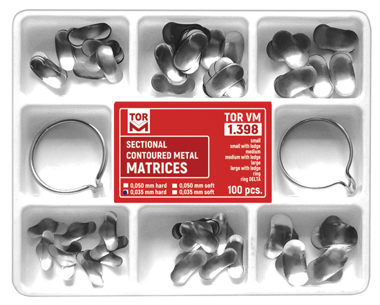 Tor Vm Sectional Contoured Metal Matrices - Universal Kit No.1.398