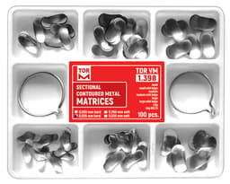 Tor Vm Sectional Contoured Metal Matrices - Universal Kit No.1.398 - 2