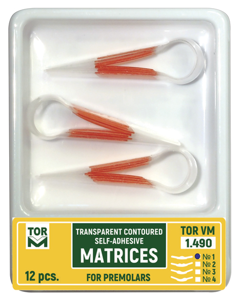 Tor Vm Transparent Contoured Matrices for Premolars & Molars