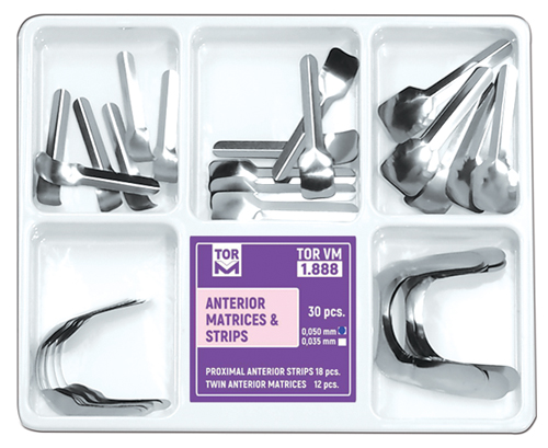 Tor Vm Anterior Matrices and Strips 30 pcs kit (1.888)