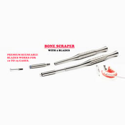Julldent Bone Scraper With 2 Blades and Refills European Design - 6