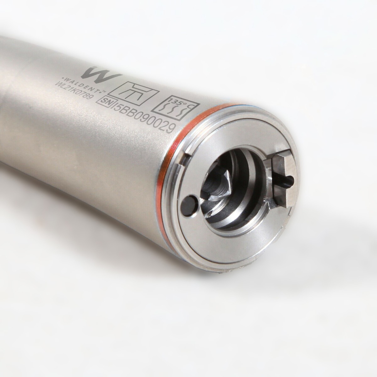 Waldent 1:5 Increasing Fiber-Optic Push-Button Contra Angle Handpiece (W-144)