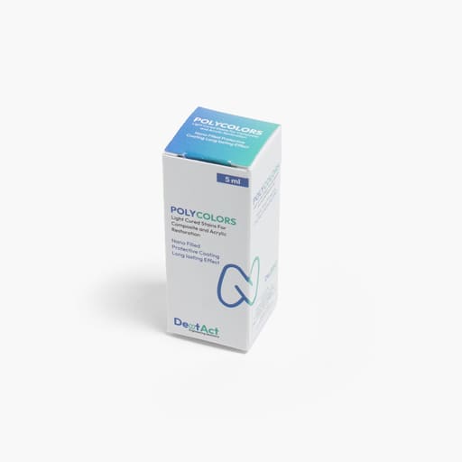 DentAct Poly Colours Light Cured Stains