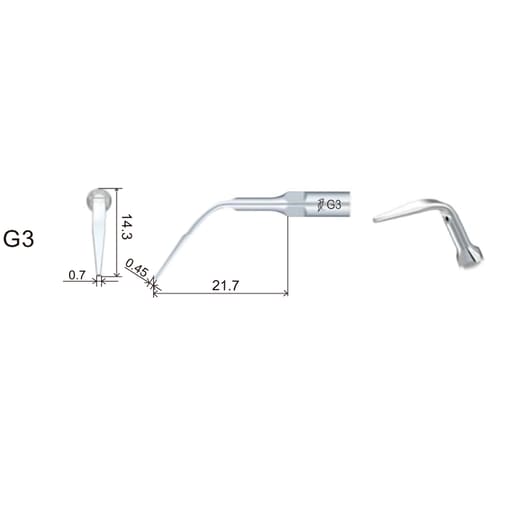 Woodpecker Scaler Tip G3 for UDS & EMS Scalers