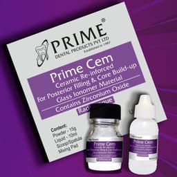 Prime Dental Prime Cem Ceramic Reinforced Glass Ionomer Cement       - 2