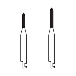 Pivo Straight Ogival End Contra-angle Diamond Burs CA - SO (Pack Of 5) - 3