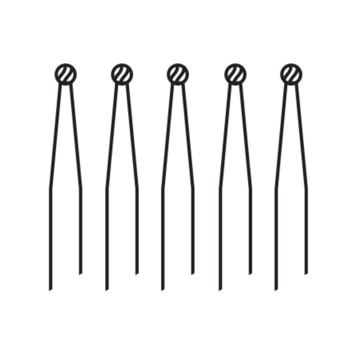 Pivo Round Carbide Contra-angle Bur - RA-2 (Pack Of 5)