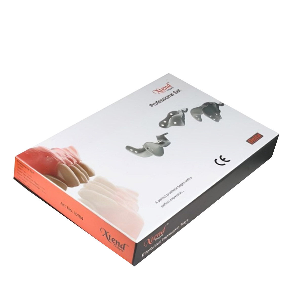 Delta Xtend Trays For Edentulous Impression Professional Set ( Set of 14)