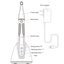 Woodpecker RTA Endo Space Brushless Endomotor With In-Built Apex Locator By Waldent - 9