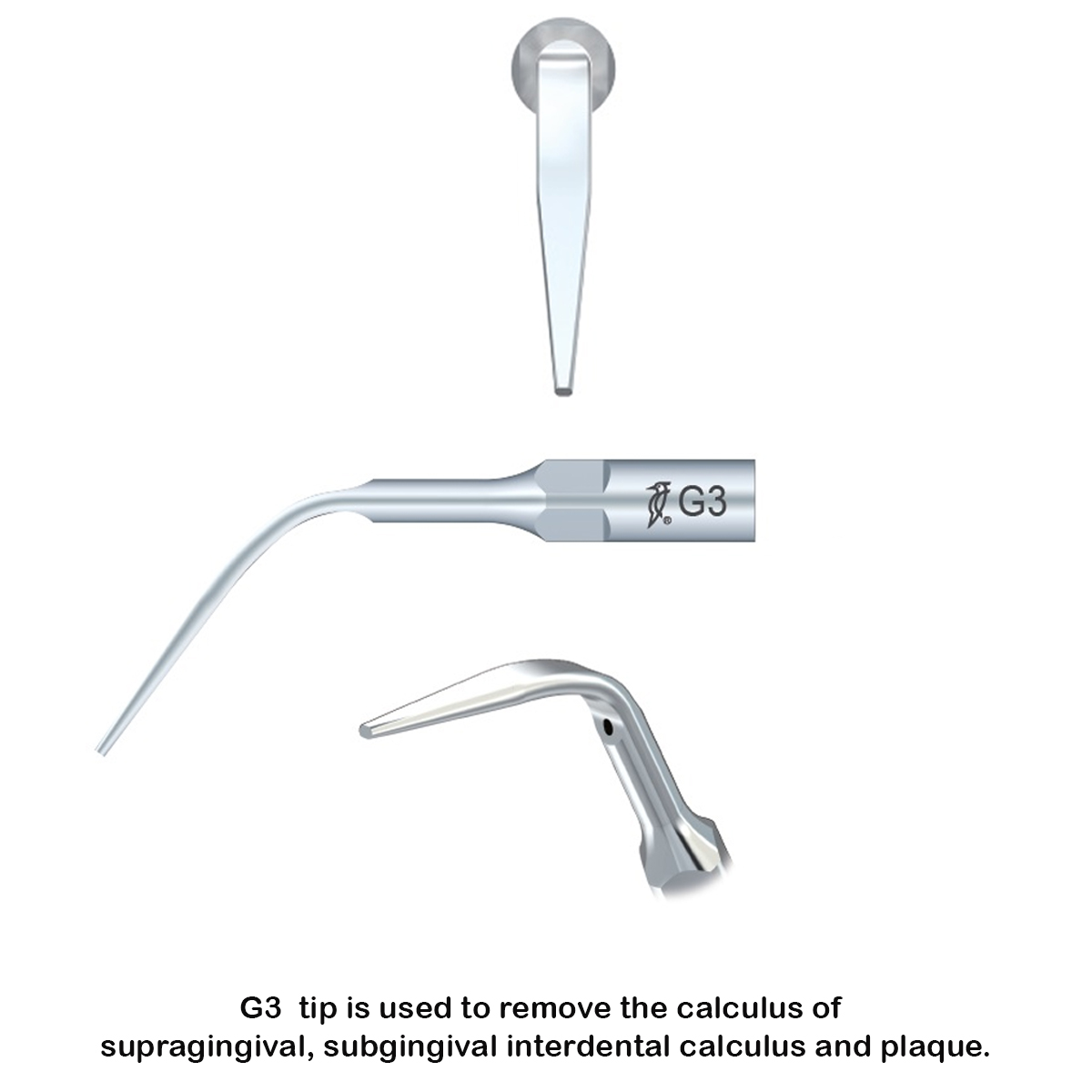 Woodpecker Scaler Tip G3 for UDS & EMS Scalers