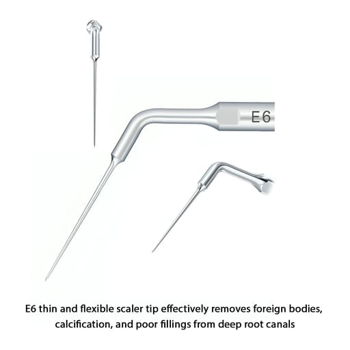 Woodpecker Scaler Tip E6 for UDS & EMS Scalers
