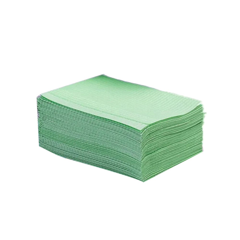 ET Dental Patient Bibs - Green