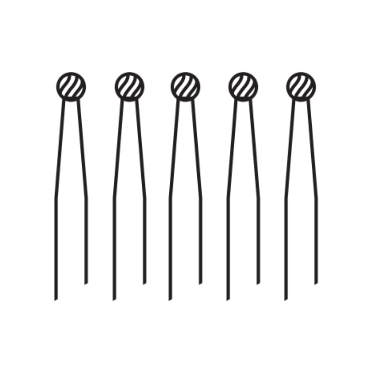 Pivo Round Carbide Contra-angle Bur - RA-4 (Pack Of 5)