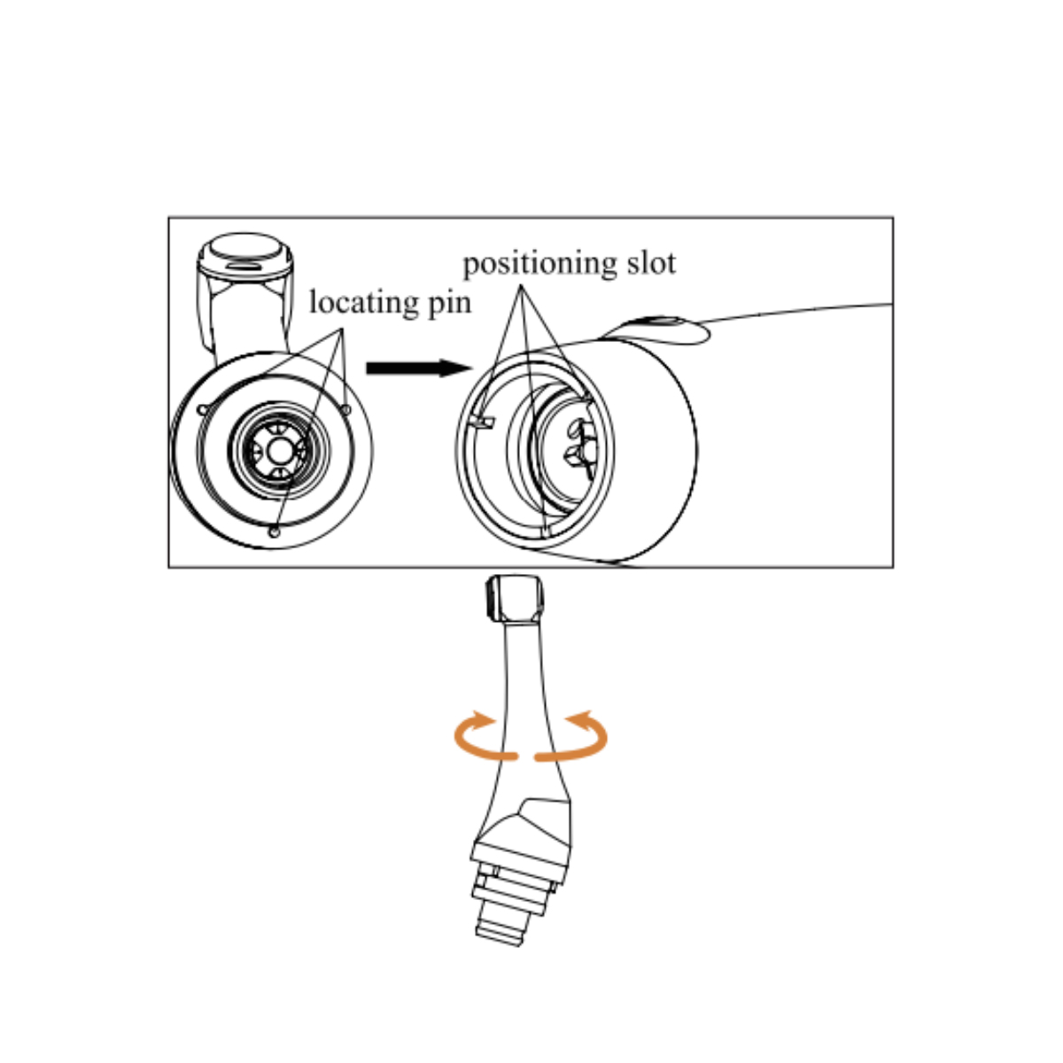 Woodpecker RTA Endo Space Brushless Endomotor With In-Built Apex Locator