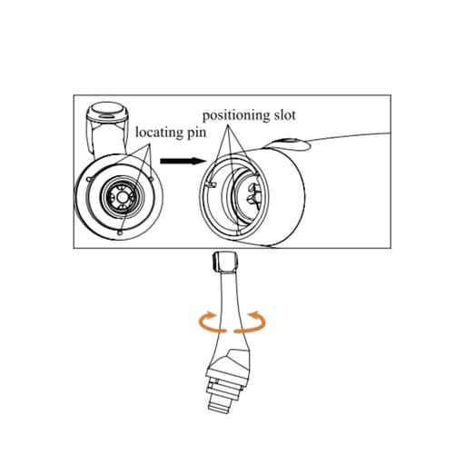 Woodpecker RTA Endo Space Brushless Endomotor With In-Built Apex Locator By Waldent