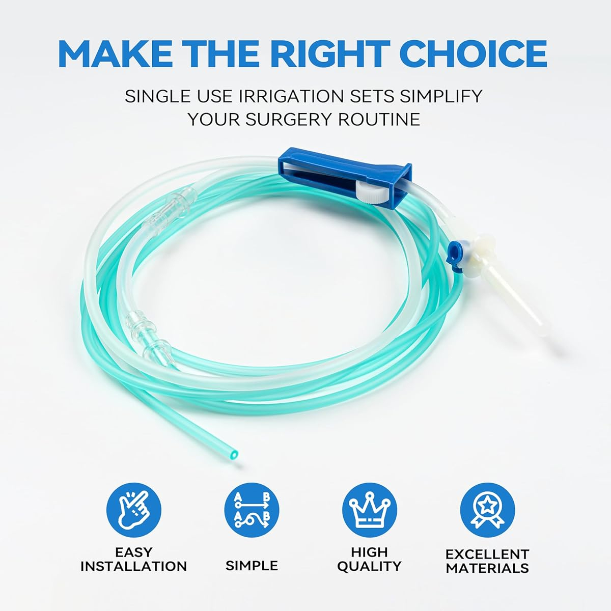 Dental Implant Motor Irrigation Tubing Set