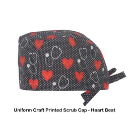 Uniform Craft Printed Scrub Caps - 10