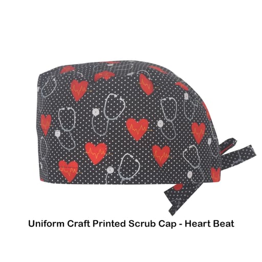 Uniform Craft Printed Scrub Caps