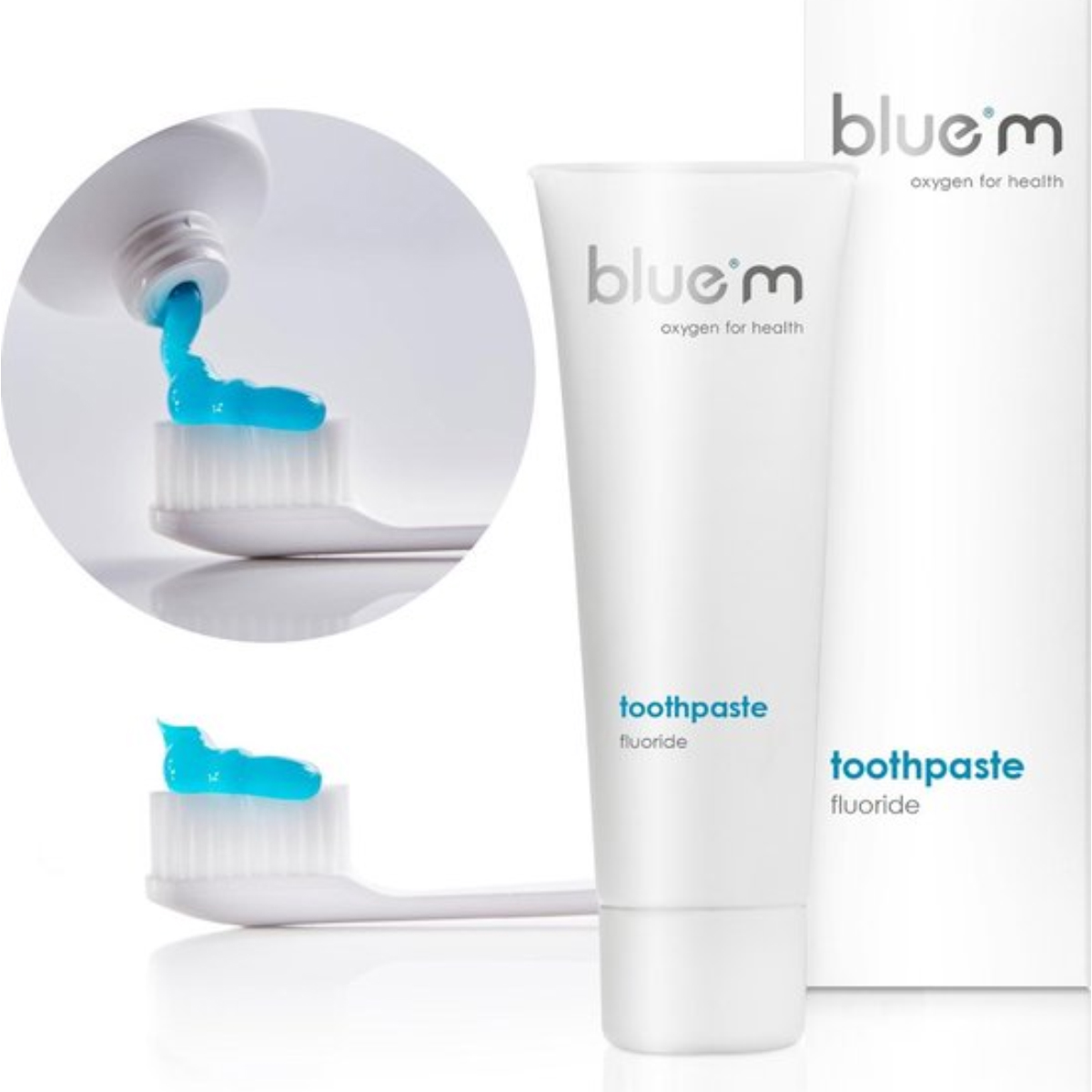 BlueM Calcium Fluoride Toothpaste 1000 ppm - 75ml