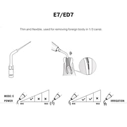 Woodpecker Scaler Tip ED7 for DTE & Satelec Scalers - 4