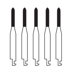 Pivo Straight Ogival End Contra-angle Diamond Bur CA - SO-21 (Pack Of 5)
