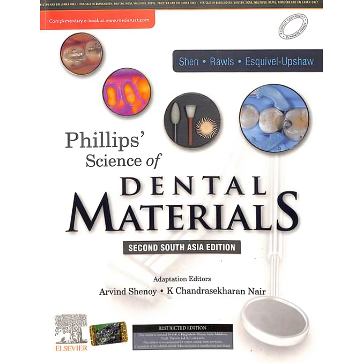 Phillips' Science Of Dental Materials - Second South Asia Edition