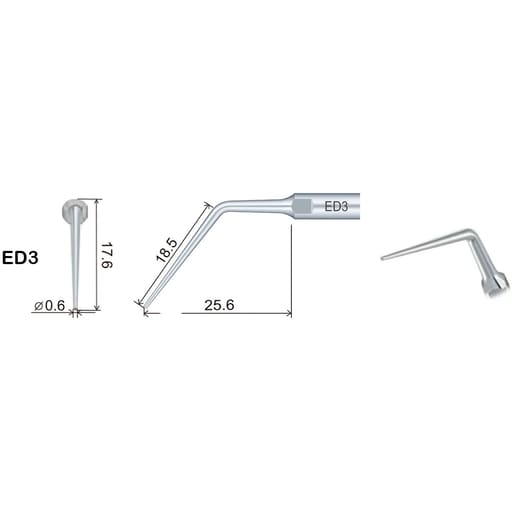 Woodpecker Scaler Tip ED3 for DTE & Satelec Scalers