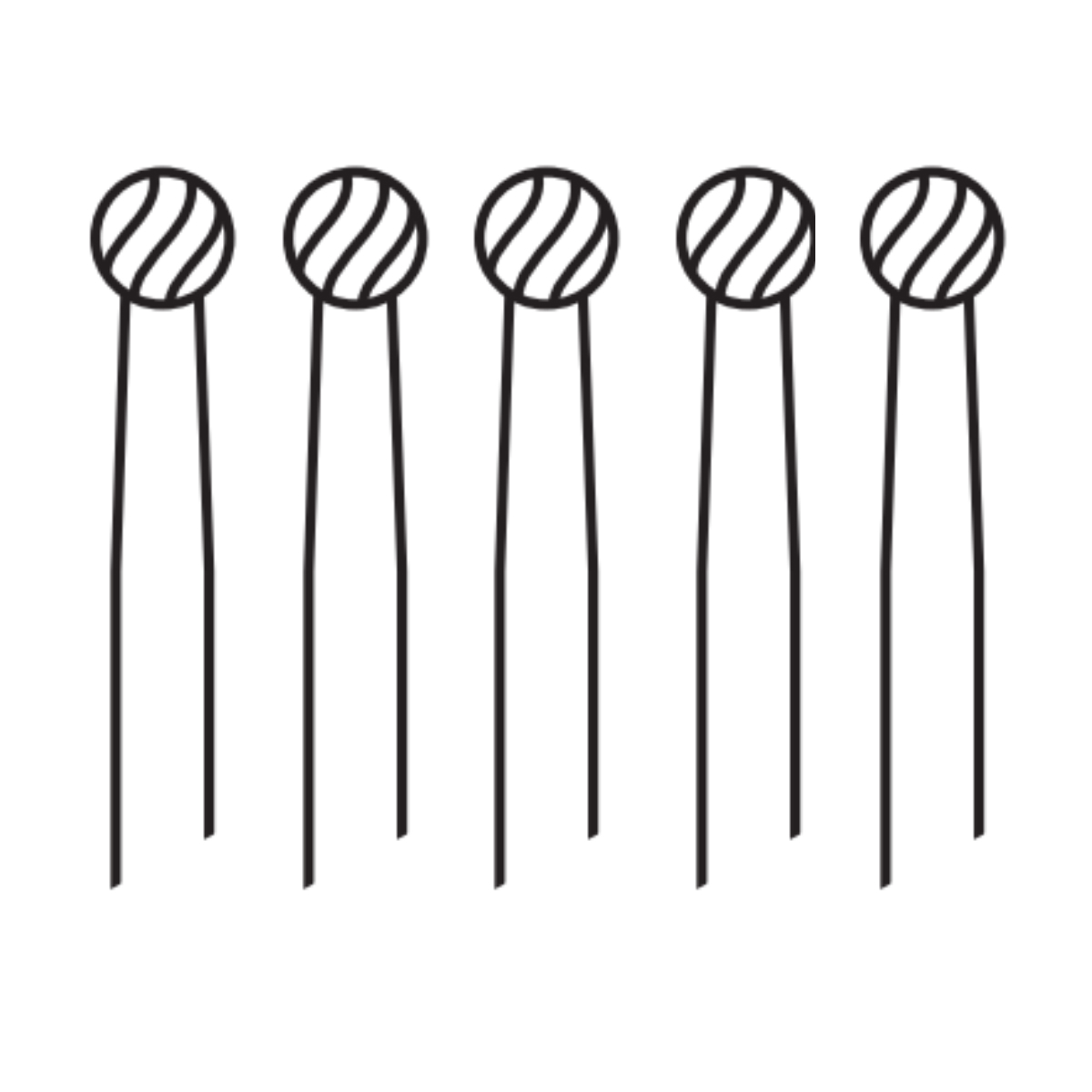 Pivo Round Carbide Contra-angle Bur - RA-8 (Pack Of 5)