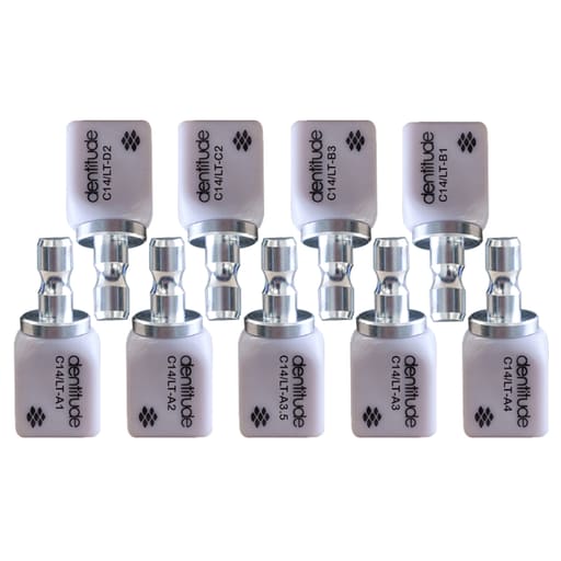 Dentitude Glass Ceramic CAD-CAM Blocks ( Pack of 5 )