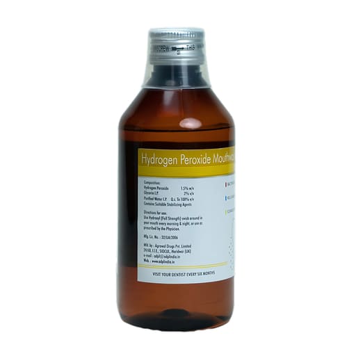 Sandika Pharma Hydroxyl Hydrogen Peroxide Mouthwash (Pack of 6)