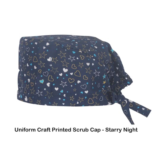 Uniform Craft Printed Scrub Caps