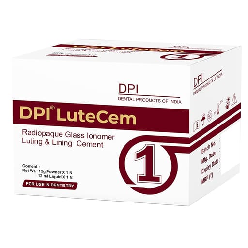 DPI LuteCem Radiopaque Glass Ionomer Luting & Lining Cement (FL001)