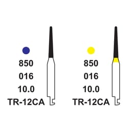 Pivo Taper Round End Contra-angle Diamond Burs CA - TR (Pack Of 5) - 3
