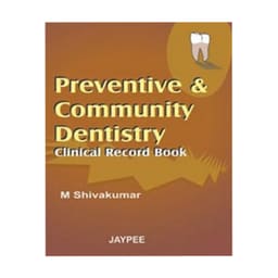 Jaypee Medical Preventive & Community Dentistry Clinical Record Book (ISBN - 617742)     - 1