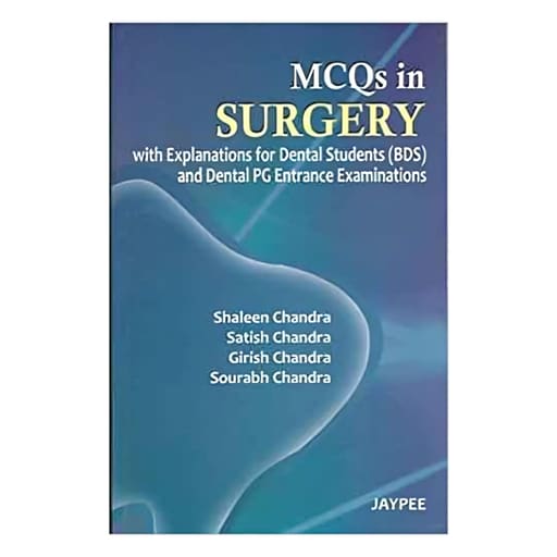 Jaypee Medical MCQs In Surgery With Explanations For Dental Students (ISBN - 254202)